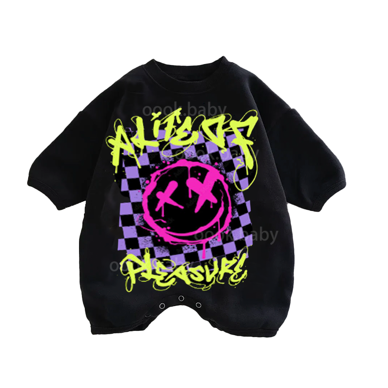 Baby Savage world Print Romper