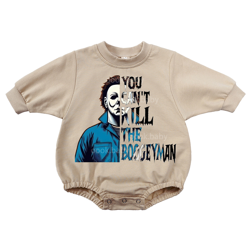 You can't kill The boogeyman Print Romper