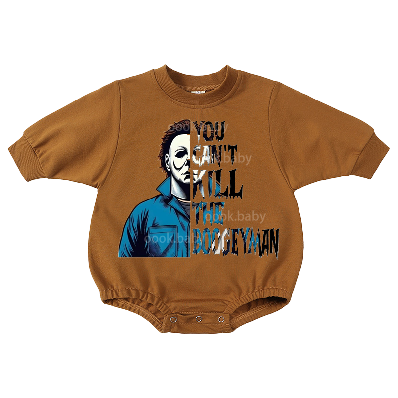 You can't kill The boogeyman Print Romper