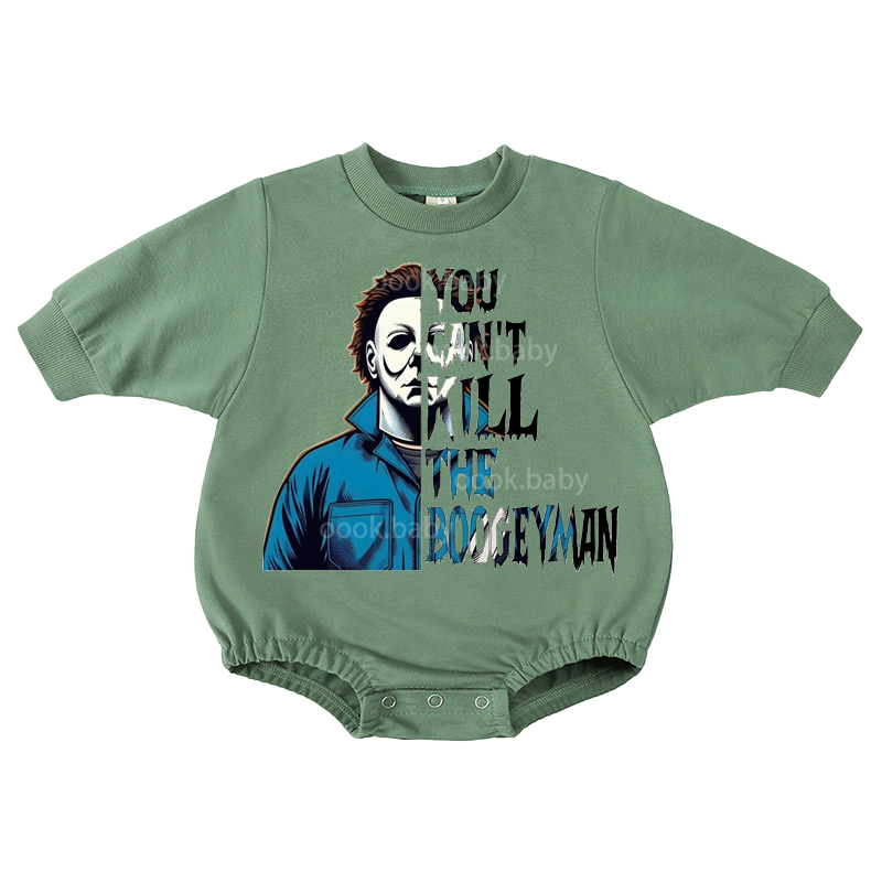 You can't kill The boogeyman Print Romper