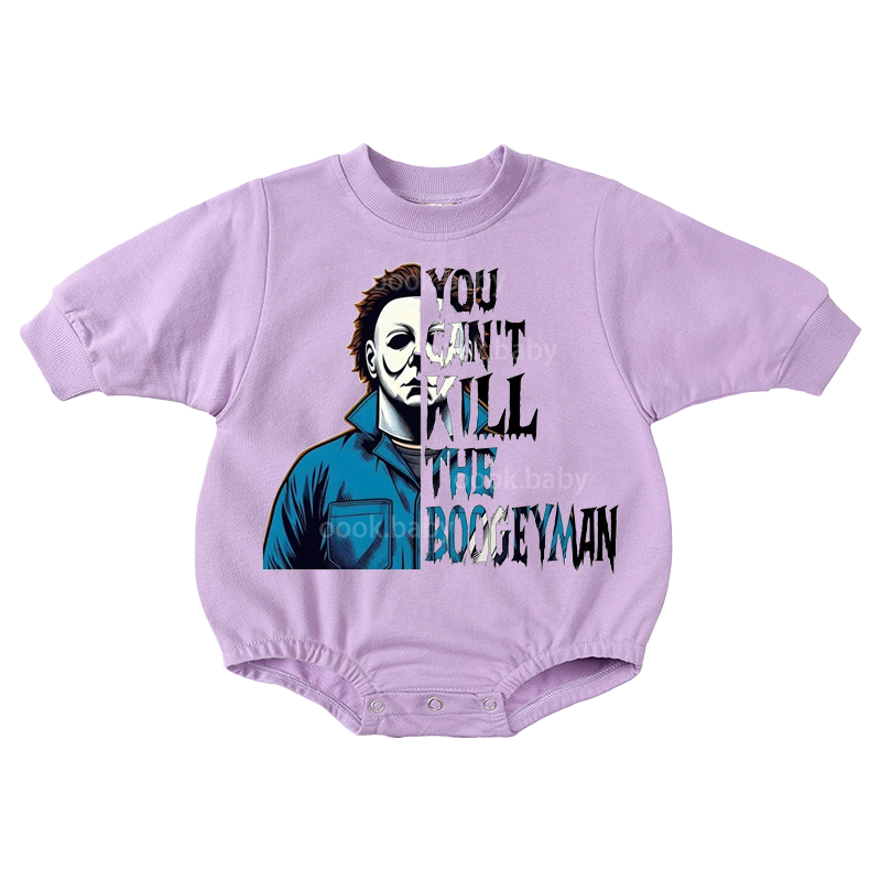 You can't kill The boogeyman Print Romper