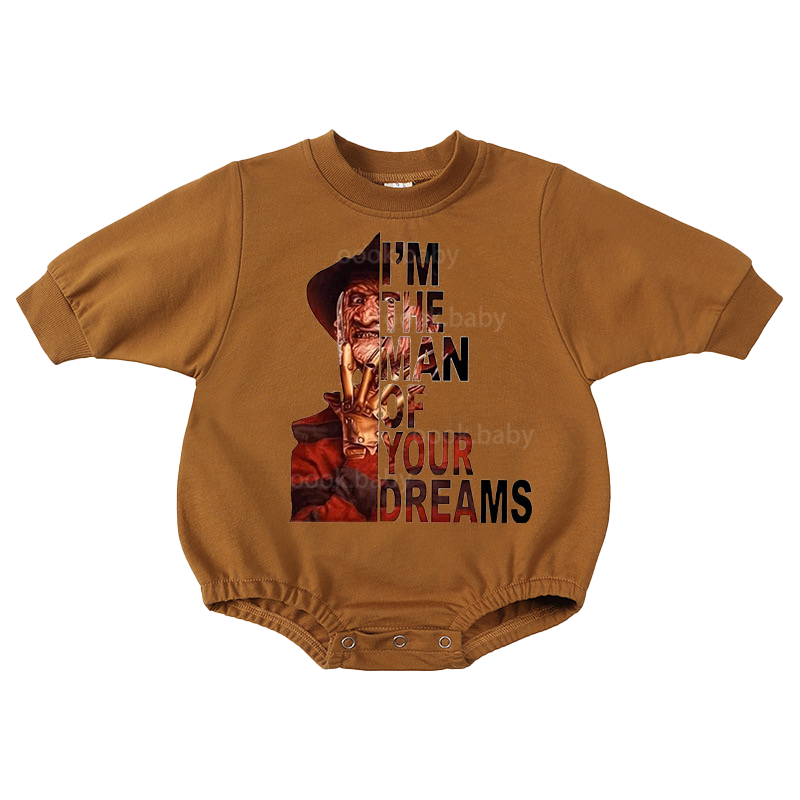 I'm The Man Of Your Dreams Print Romper