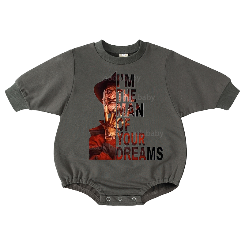 I'm The Man Of Your Dreams Print Romper