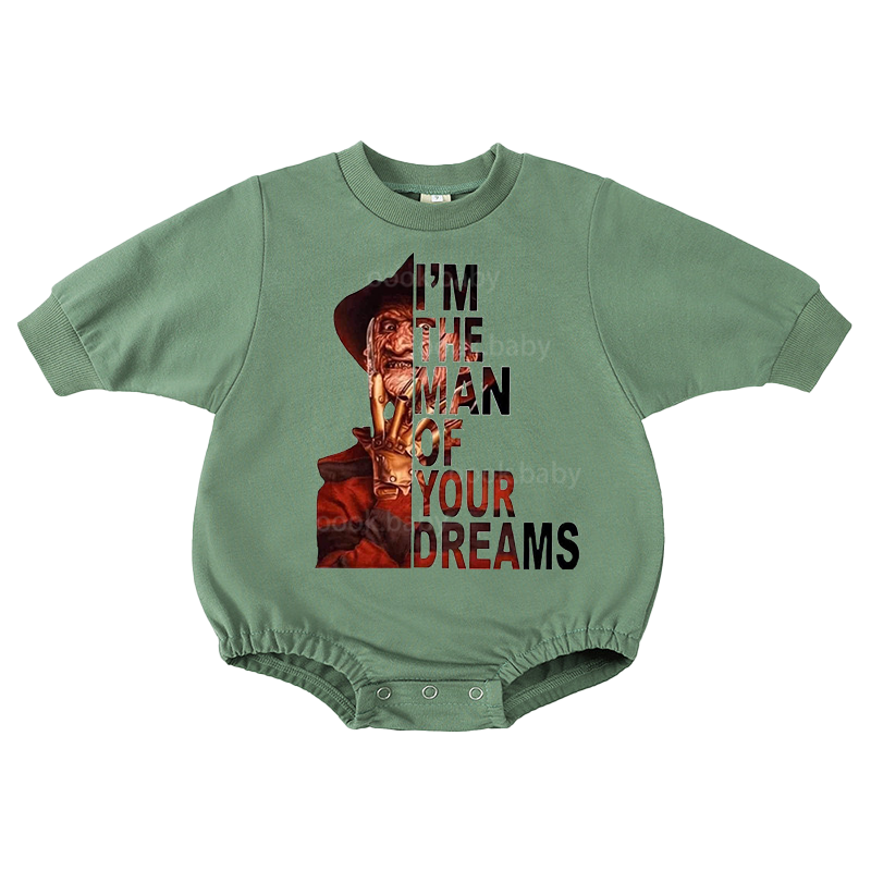 I'm The Man Of Your Dreams Print Romper