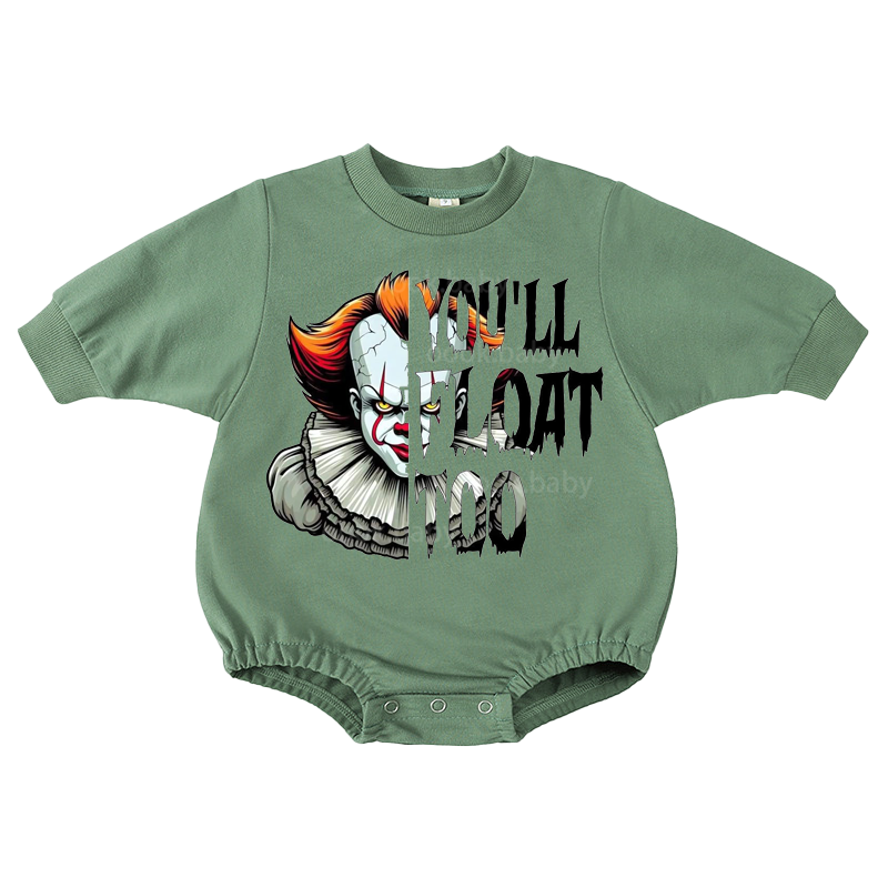 You can't kill The boogeyman Print Romper