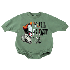 You can't kill The boogeyman Print Romper