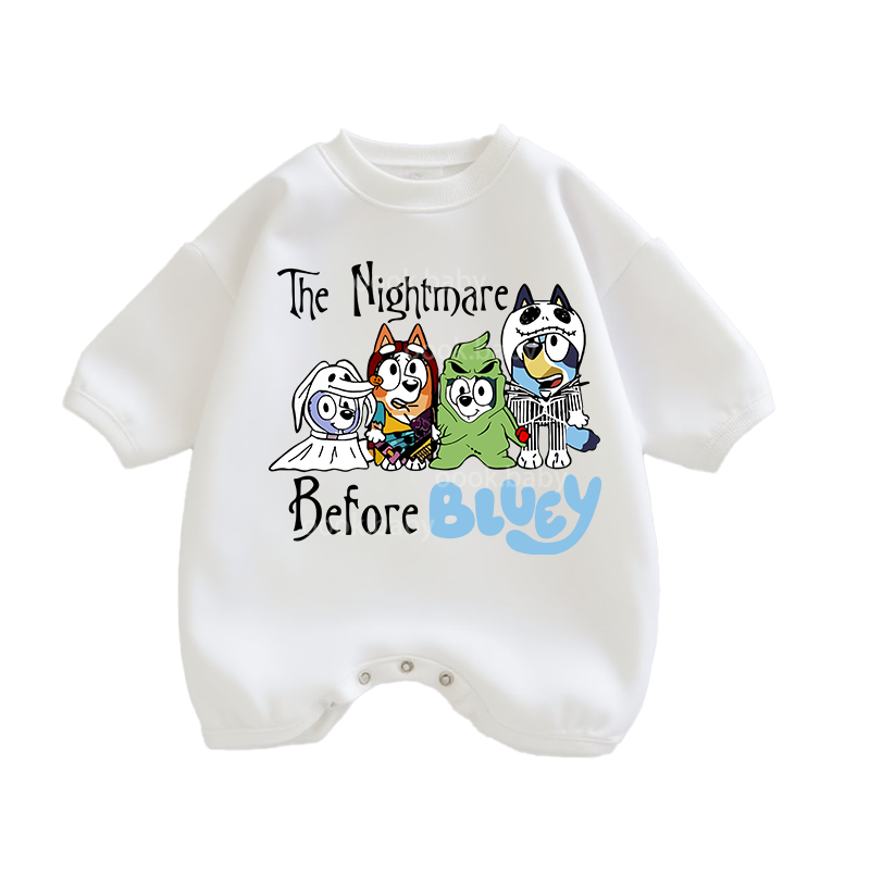 Baby The Nightmare Print Romper
