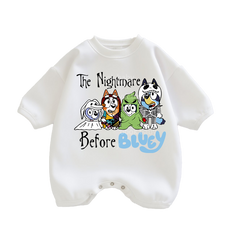 Baby The Nightmare Print Romper