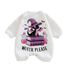 Baby Witch Please Print Romper