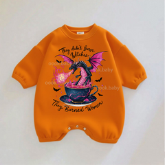 they didn't burn witches Baby Romper