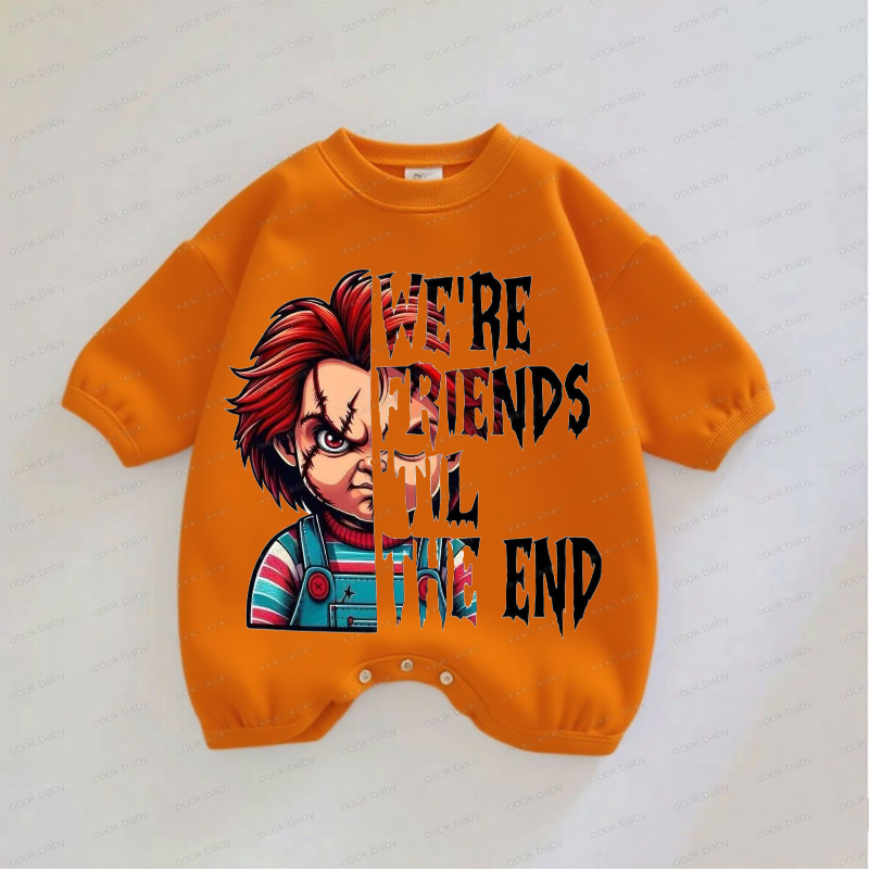 We Are Friends Baby Romper