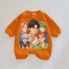 The Happy halloween Baby Romper