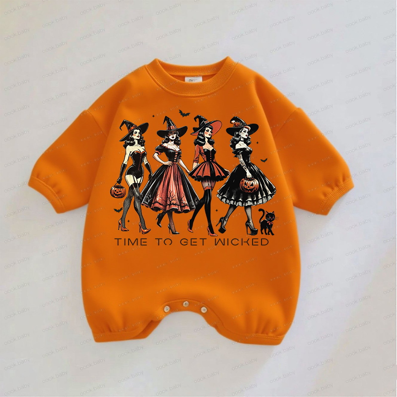 Time To Get Wicked Baby Romper