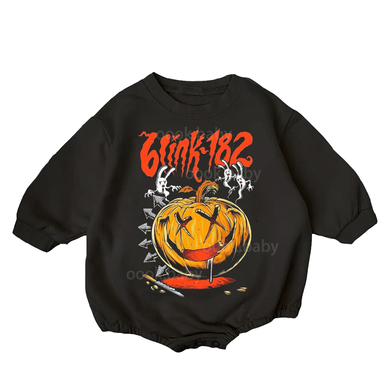 Baby Blink182 Print Romper