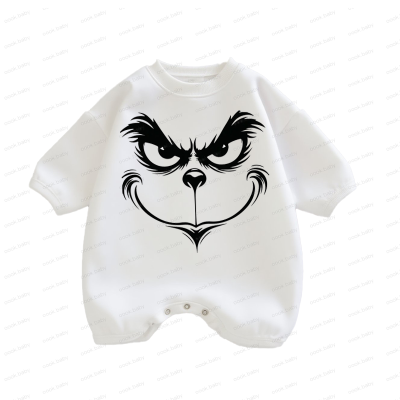 Baby Halloween Print Romper