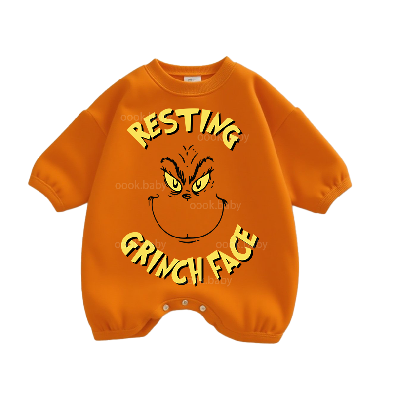 Baby Resting Print Romper