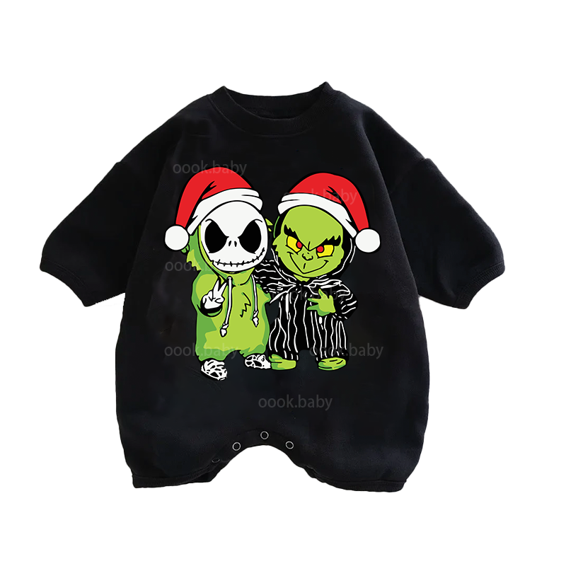 Baby christma Print Romper