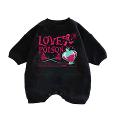 love poison Print Romper