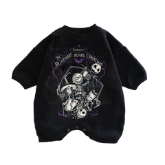 Baby The Nightmare Before Hristmas  Print Romper