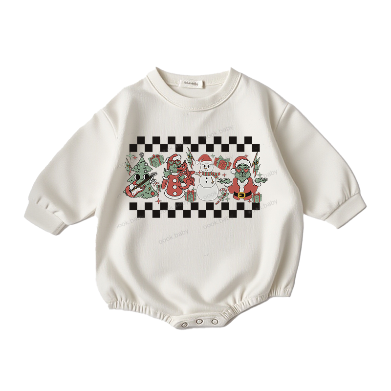 Baby Shake Your Boo thang Print Romper