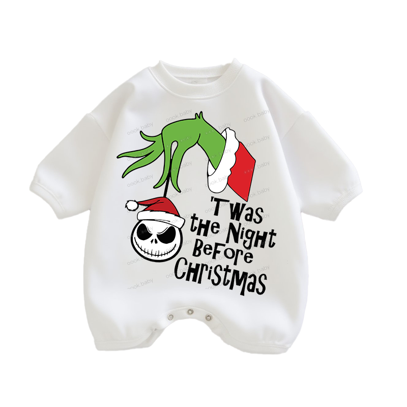 Baby Get In Loser Halloween Print Romper