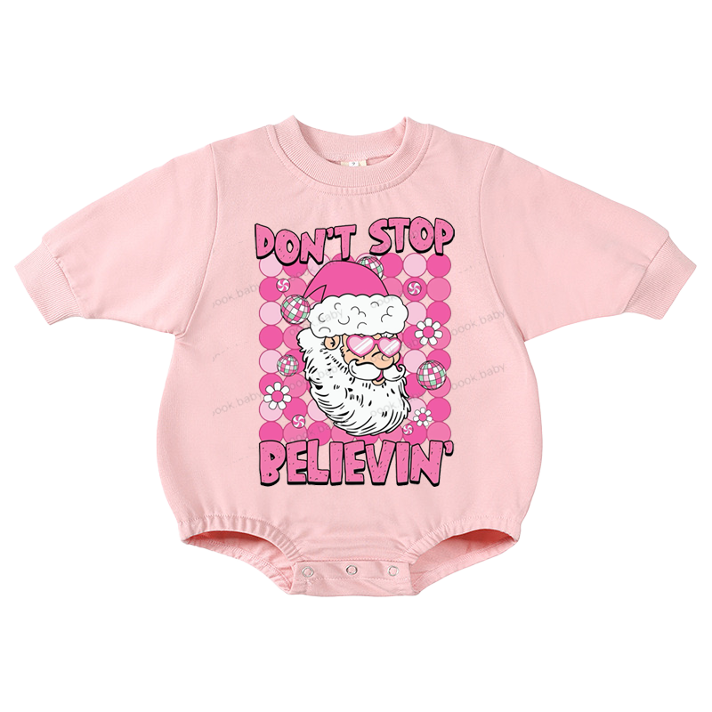 Baby Christmas Print Romper