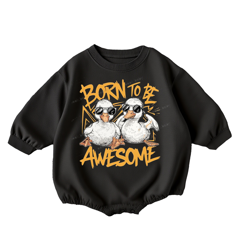 Baby Christmas Print Romper