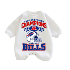 Baby Champions Bills Print Romper