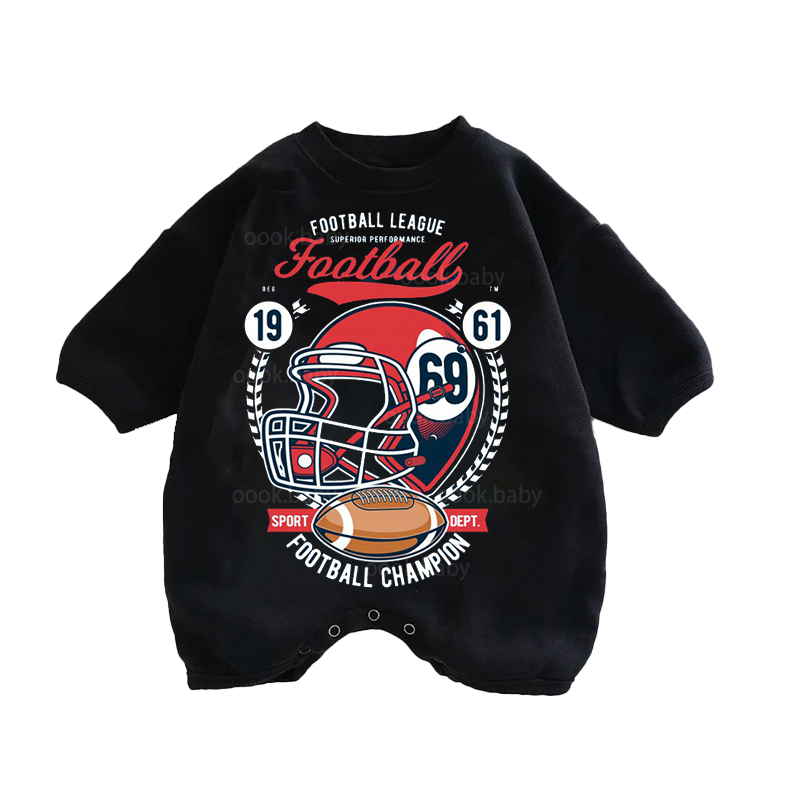 Baby football league Print Romper