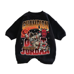 Baby Ghampion Print Romper