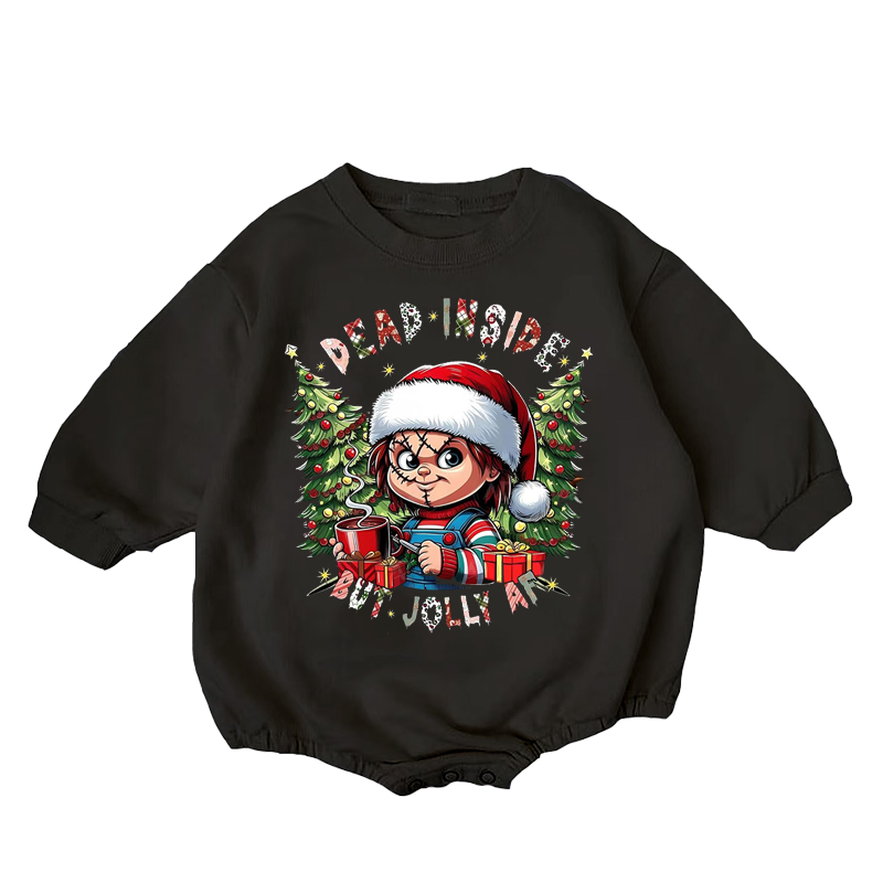 Baby Christmas Print Romper