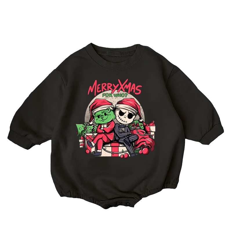 Baby Christmas Print Romper