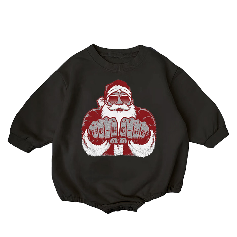 Baby Christmas Print Romper