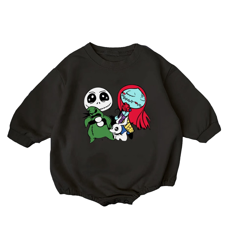 Baby Christmas Print Romper