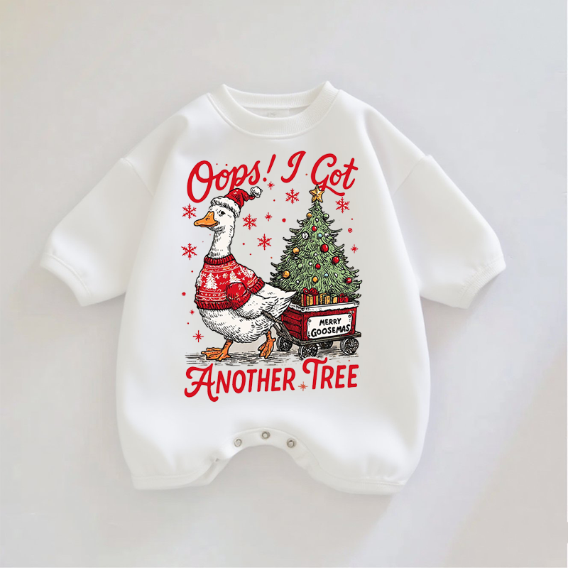 Baby Christmas Print Romper
