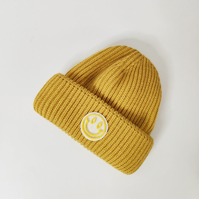 Baby Smiley Knitted Hat
