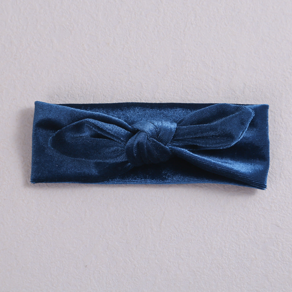 Baby Girl Velvet Bow Headband