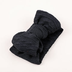 Baby Girl Knit Bow Headband