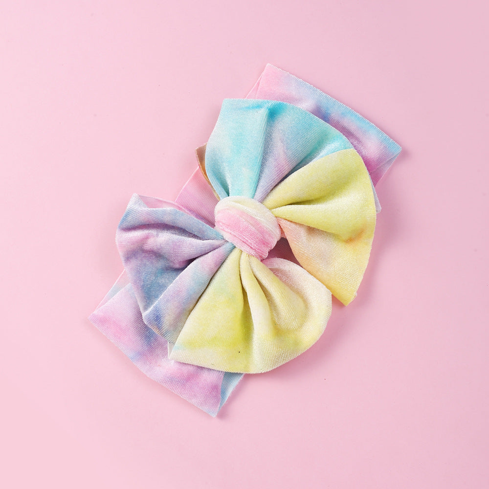 Baby Girl Color Tie Dye Headband
