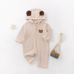 Baby Bear Print Romper