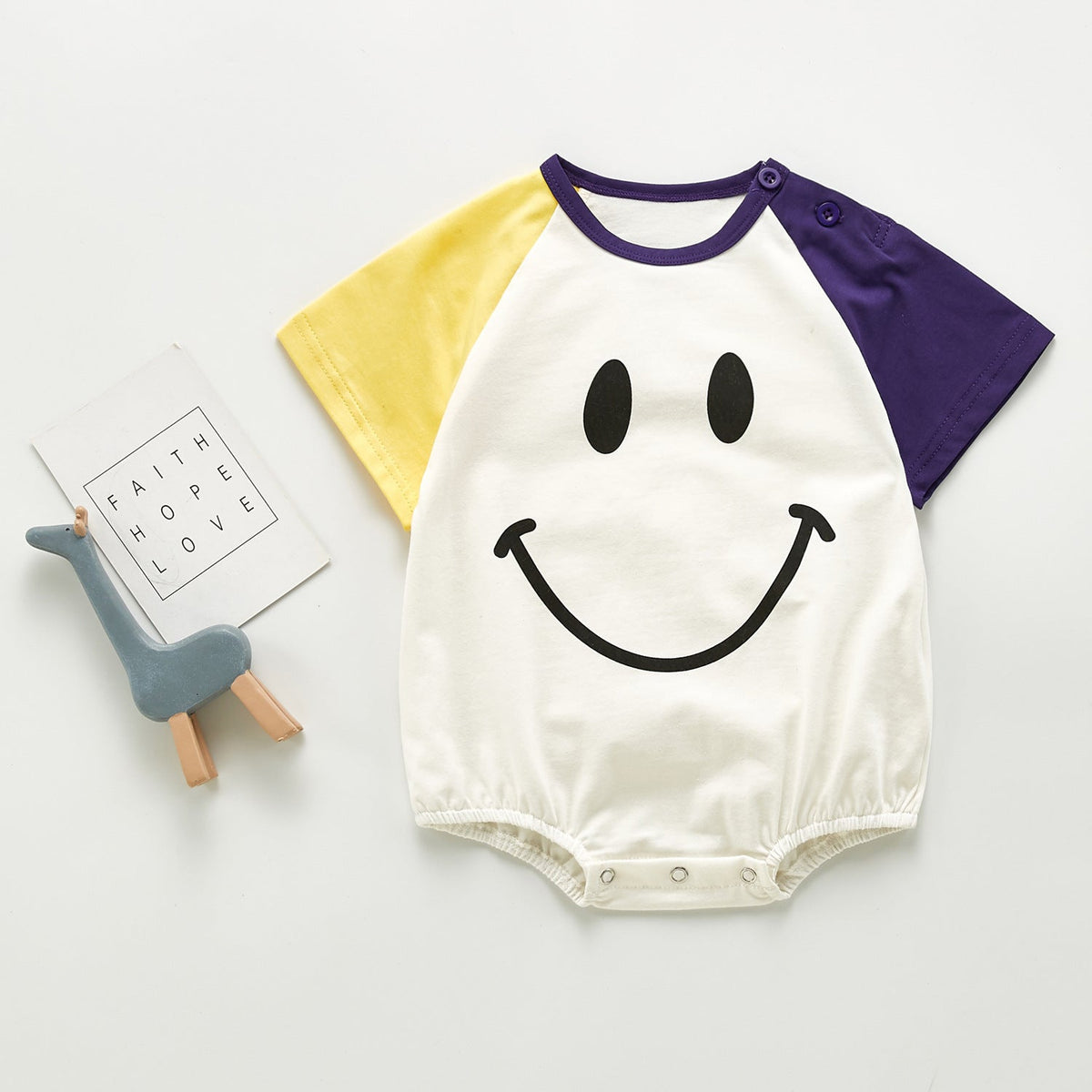 Baby Smile Print Bodysuit