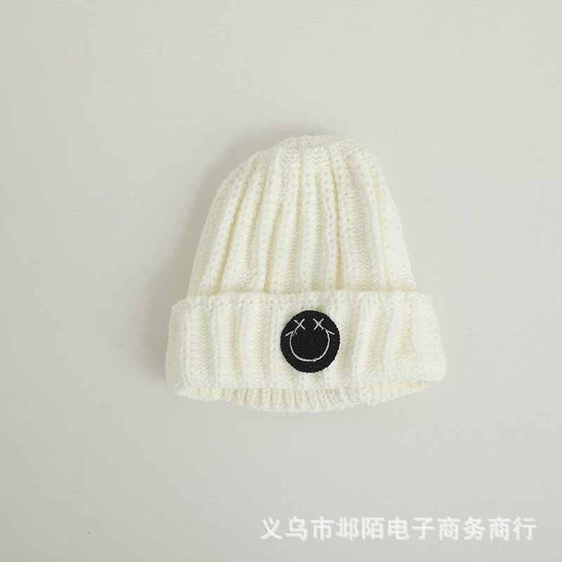 Baby Smiley Knitted Hat