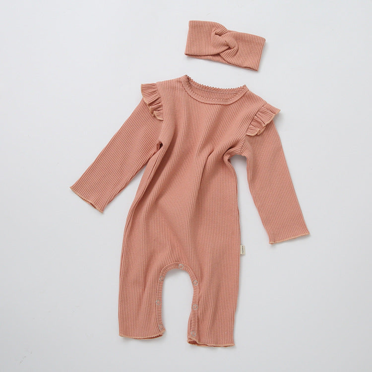 Baby Solid Color Romper