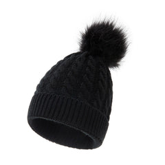 Baby Single Ball Knit Hat