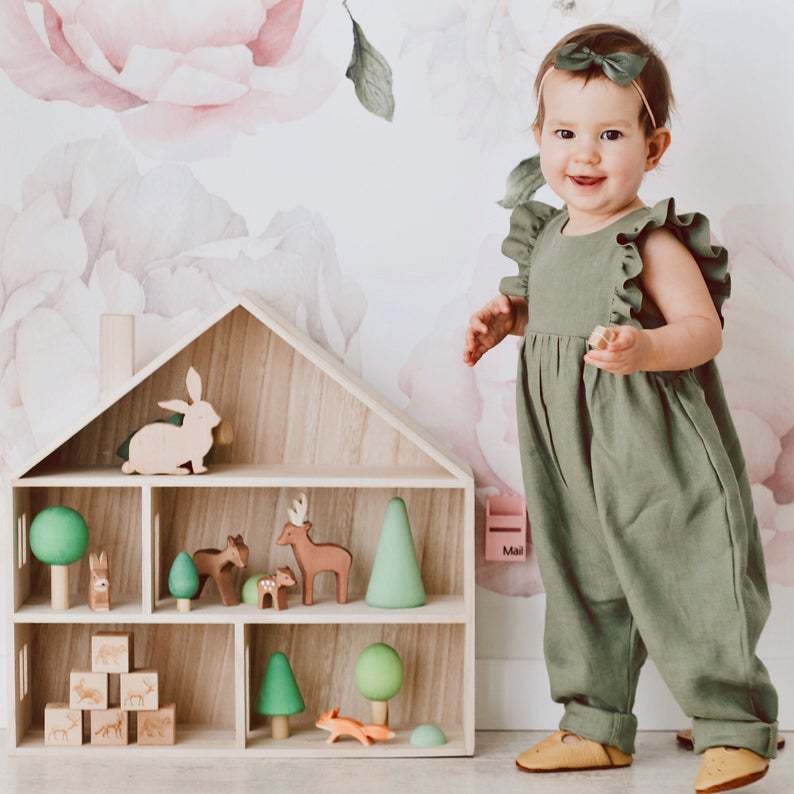 Baby Solid Color Romper