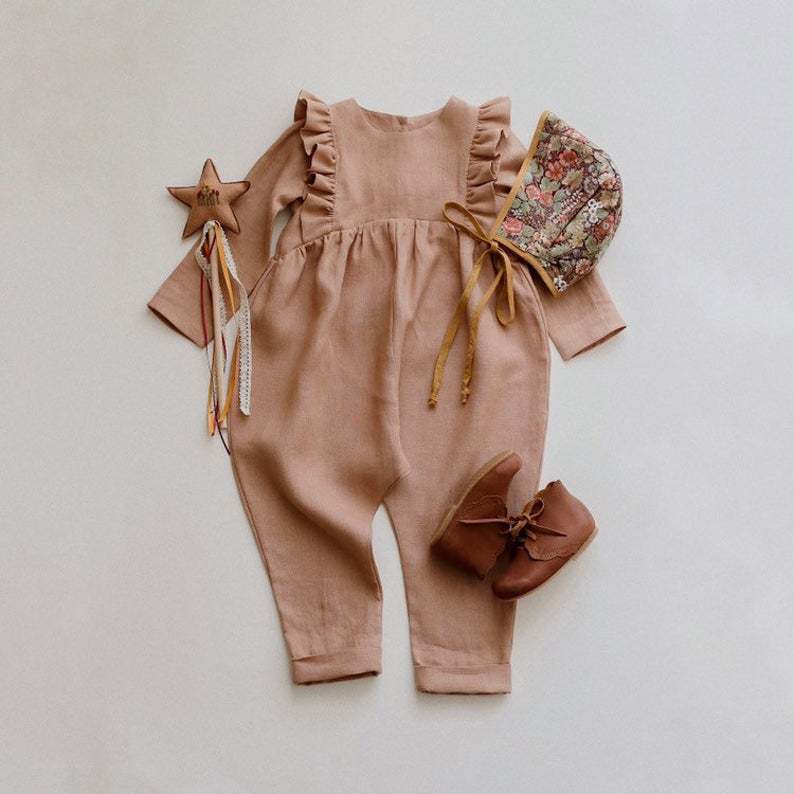 Baby Solid Color Romper