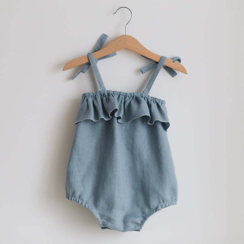 Baby Solid Color Romper