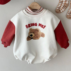 Baby Bear Print Bodysuit