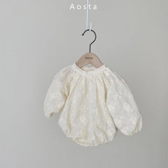 Baby Lace Crochet Bodysuit