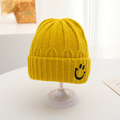 Baby Smiley Knitted Hat